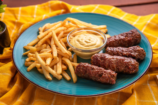 Meniu Mici cu Cartofi Prajiti