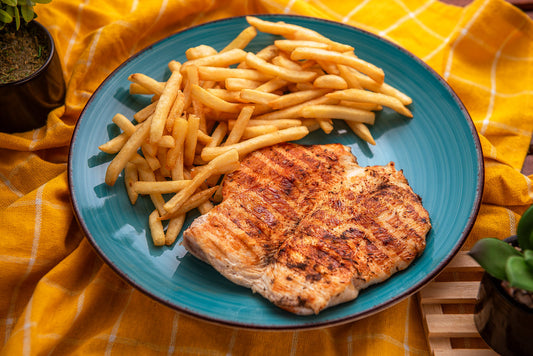 Meniu Piept de Pui cu Cartofi Prajiti